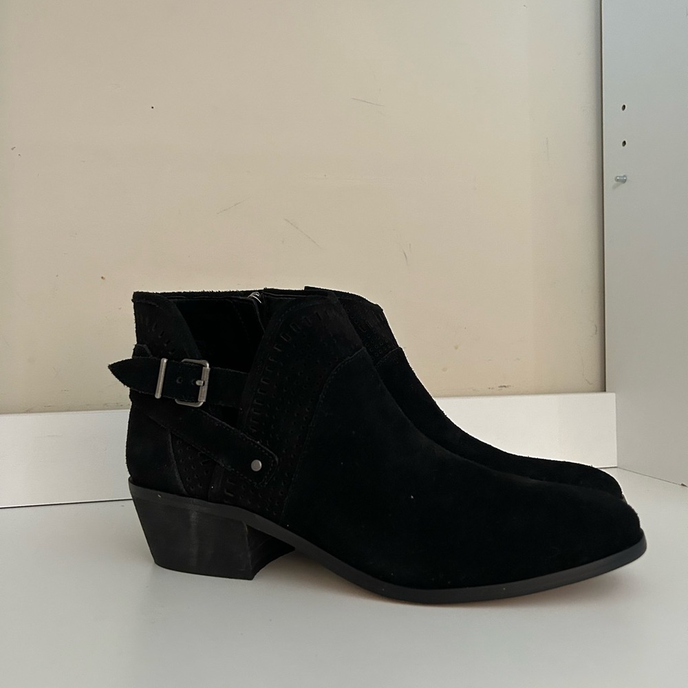 Black Suede Ankle Boots